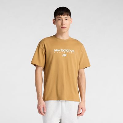 T-shirt męski letni New Balance ze sklepu: New Balance Poland w kategorii: T-shirty męskie - zdjęcie 08F3FC-30B-10813_3216273