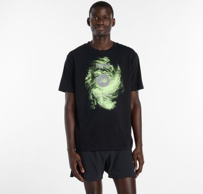 T-shirt męski na lato New Balance ze sklepu: New Balance Poland w kategorii: T-shirty męskie - zdjęcie 08F3FC-30B-10813_3216321