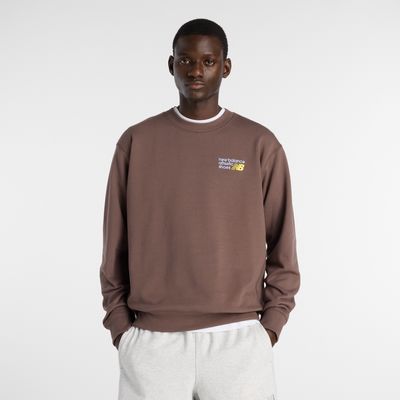 Bluza męska na jesień New Balance ze sklepu: New Balance Poland w kategorii: Bluzy męskie - zdjęcie 08F3FC-30B-10813_3216747