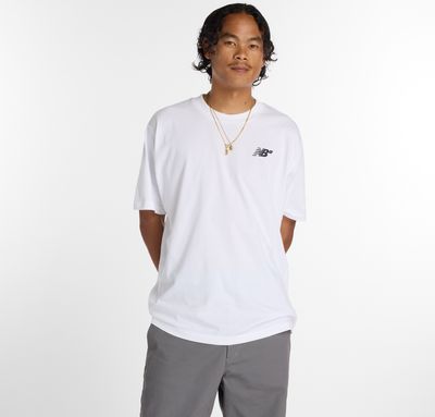 New Balance - T-shirt męski na wiosnę ze sklepu: New Balance Poland w kategorii: T-shirty męskie - zdjęcie 08F3FC-30B-10813_3216764