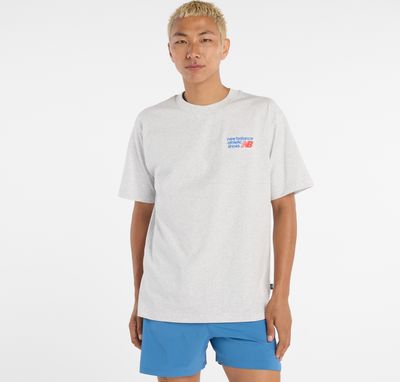 T-shirt męski na wiosnę New Balance ze sklepu: New Balance Poland w kategorii: T-shirty męskie - zdjęcie 08F3FC-30B-10813_3216901