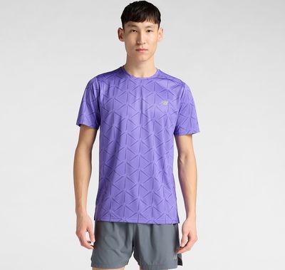 T-shirt męski na lato New Balance ze sklepu: New Balance Poland w kategorii: T-shirty męskie - zdjęcie 08F3FC-30B-10813_3216908