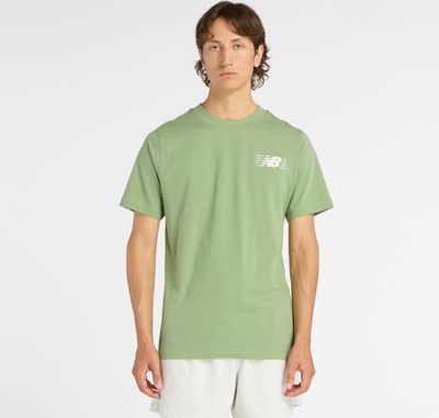 T-shirt męski na wiosnę New Balance ze sklepu: New Balance Poland w kategorii: T-shirty męskie - zdjęcie 08F3FC-30B-10813_3217194