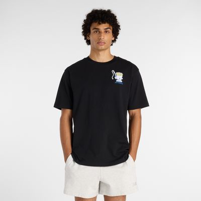 New Balance - T-shirt męski letni ze sklepu: New Balance Poland w kategorii: T-shirty męskie - zdjęcie 08F3FC-30B-10813_3217225