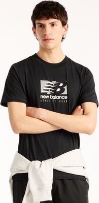 T-shirt męski na lato New Balance ze sklepu: New Balance Poland w kategorii: T-shirty męskie - zdjęcie 08F3FC-30B-10813_3217434