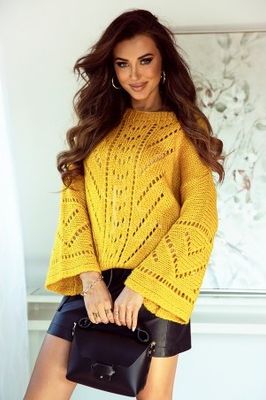 Sweter damski ze sklepu: STYLOWO w kategorii: Swetry damskie - zdjęcie 0DC0A2-EAA-13173_5959