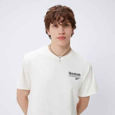 Reebok - T-shirt męski casualowy ze sklepu: 50style.pl w kategorii: T-shirty męskie - zdjęcie 110026D-FE4-6238_100076380