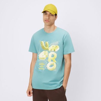 Umbro - T-shirt męski na wiosnę ze sklepu: 50style.pl w kategorii: T-shirty męskie - zdjęcie 110026D-FE4-6238_UL124TSM03001