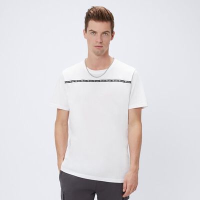 T-shirt męski na wiosnę Umbro ze sklepu: 50style.pl w kategorii: T-shirty męskie - zdjęcie 110026D-FE4-6238_UL125TSM07002