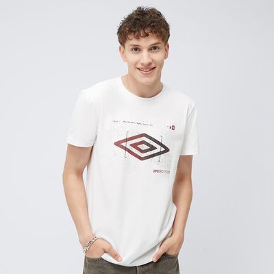 T-shirt męski Umbro ze sklepu: 50style.pl w kategorii: T-shirty męskie - zdjęcie 110026D-FE4-6238_UL323TSM06001