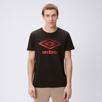 T-shirt męski Umbro ze sklepu: 50style.pl w kategorii: T-shirty męskie - zdjęcie 110026D-FE4-6238_UL325TSM02001