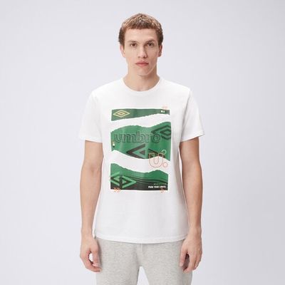 T-shirt męski Umbro ze sklepu: 50style.pl w kategorii: T-shirty męskie - zdjęcie 110026D-FE4-6238_UL325TSM04002