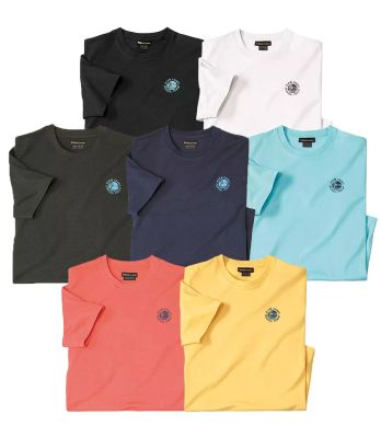 Atlas For Men - T-shirt męski młodzieżowy ze sklepu: Atlas For Men w kategorii: T-shirty męskie - zdjęcie 15A918-39C-13902_15324485