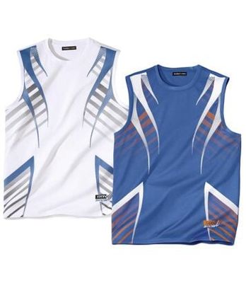T-shirt męski na lato Atlas For Men ze sklepu: Atlas For Men w kategorii: T-shirty męskie - zdjęcie 15A918-39C-13902_15734678