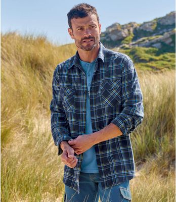 Atlas For Men - Koszula męska casual ze sklepu: Atlas For Men w kategorii: Koszule męskie - zdjęcie 15A918-39C-13902_16303080