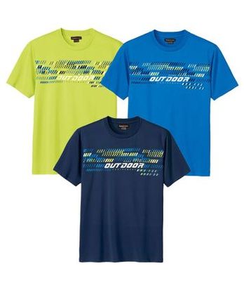 T-shirt męski na lato Atlas For Men ze sklepu: Atlas For Men w kategorii: T-shirty męskie - zdjęcie 15A918-39C-13902_16311633