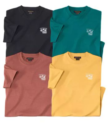 T-shirt męski wiosenny Atlas For Men ze sklepu: Atlas For Men w kategorii: T-shirty męskie - zdjęcie 15A918-39C-13902_16676210