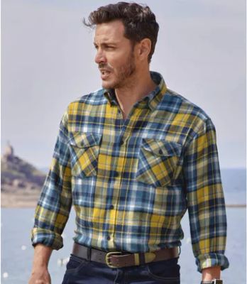 Atlas For Men - Koszula męska casual ze sklepu: Atlas For Men w kategorii: Koszule męskie - zdjęcie 15A918-39C-13902_18181996