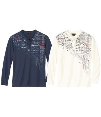 Atlas For Men - T-shirt męski w stylu młodzieżowym na wiosnę ze sklepu: Atlas For Men w kategorii: T-shirty męskie - zdjęcie 15A918-39C-13902_18251266
