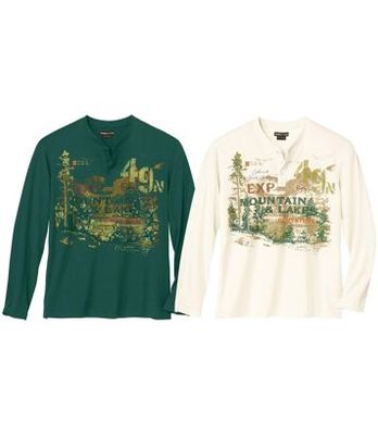 T-shirt męski młodzieżowy Atlas For Men ze sklepu: Atlas For Men w kategorii: T-shirty męskie - zdjęcie 15A918-39C-13902_18251303