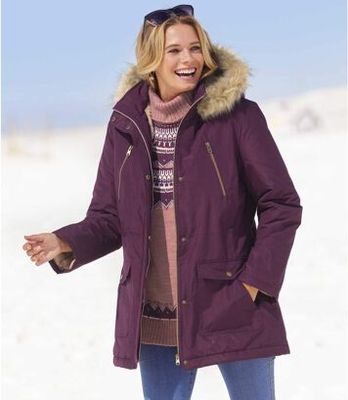 Parka damska jesienna Atlas For Men ze sklepu: Atlas For Men w kategorii: Parki damskie - zdjęcie 15A918-39C-13902_18251388