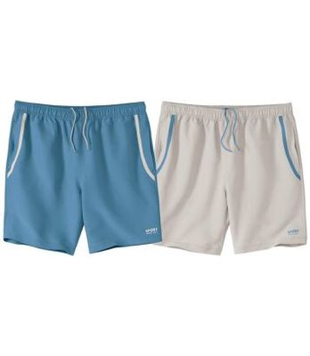 Spodenki męskie na lato w sportowym stylu Atlas For Men ze sklepu: Atlas For Men w kategorii: Spodenki męskie - zdjęcie 15A918-39C-13902_18251458