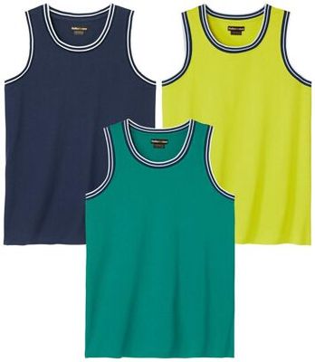 T-shirt męski na lato Atlas For Men ze sklepu: Atlas For Men w kategorii: T-shirty męskie - zdjęcie 15A918-39C-13902_18251561