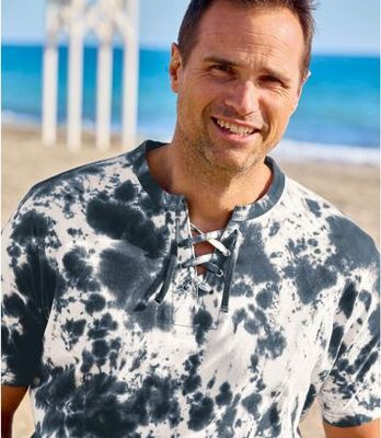 T-shirt męski na lato Atlas For Men ze sklepu: Atlas For Men w kategorii: T-shirty męskie - zdjęcie 15A918-39C-13902_18251572