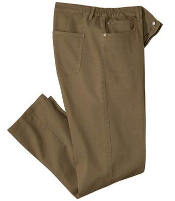 Spodnie męskie na lato casual Atlas For Men ze sklepu: Atlas For Men w kategorii: Spodnie męskie - zdjęcie 15A918-39C-13902_18251603