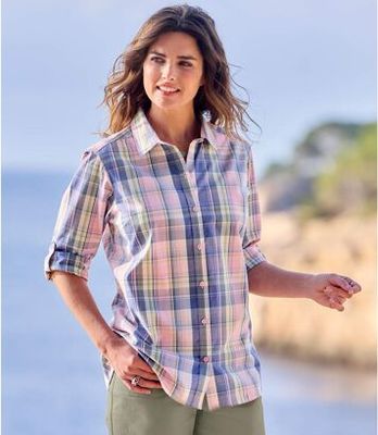Koszula damska casual Atlas For Men ze sklepu: Atlas For Men w kategorii: Koszule damskie - zdjęcie 15A918-39C-13902_18251844