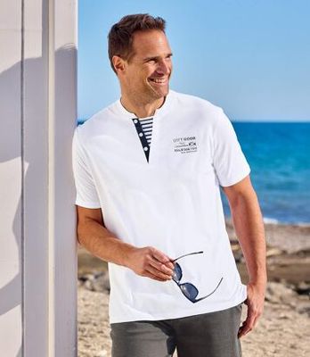 T-shirt męski Atlas For Men ze sklepu: Atlas For Men w kategorii: T-shirty męskie - zdjęcie 15A918-39C-13902_18256553