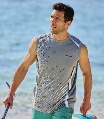 T-shirt męski na lato Atlas For Men ze sklepu: Atlas For Men w kategorii: T-shirty męskie - zdjęcie 15A918-39C-13902_18256563