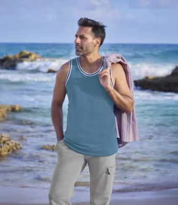 T-shirt męski na wiosnę Atlas For Men ze sklepu: Atlas For Men w kategorii: T-shirty męskie - zdjęcie 15A918-39C-13902_18360111