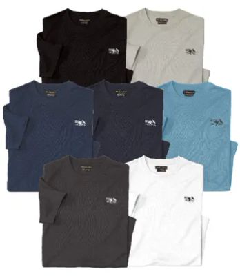 Atlas For Men - T-shirt męski ze sklepu: Atlas For Men w kategorii: T-shirty męskie - zdjęcie 15A918-39C-13902_18461120