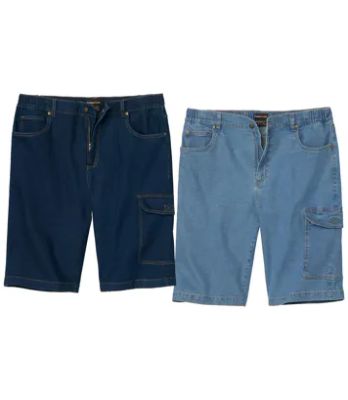 Spodenki męskie casual Atlas For Men ze sklepu: Atlas For Men w kategorii: Spodenki męskie - zdjęcie 15A918-39C-13902_18624672