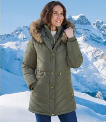 Parka damska Atlas For Men ze sklepu: Atlas For Men w kategorii: Parki damskie - zdjęcie 15A918-39C-13902_18624774