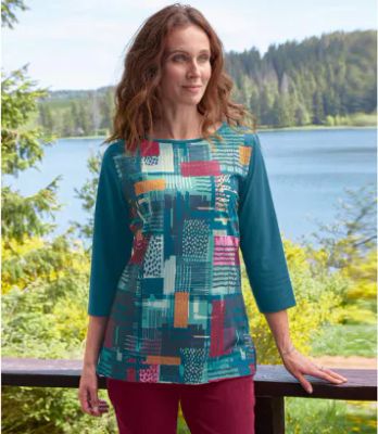 Atlas For Men - Bluzka damska ze sklepu: Atlas For Men w kategorii: Bluzki damskie - zdjęcie 15A918-39C-13902_18624953