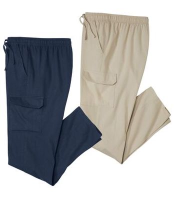 Spodnie męskie casual Atlas For Men ze sklepu: Atlas For Men w kategorii: Spodnie męskie - zdjęcie 15A918-39C-13902_18624960