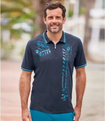 Atlas For Men - T-shirt męski w nadruki sportowy ze sklepu: Atlas For Men w kategorii: T-shirty męskie - zdjęcie 15A918-39C-13902_18624997