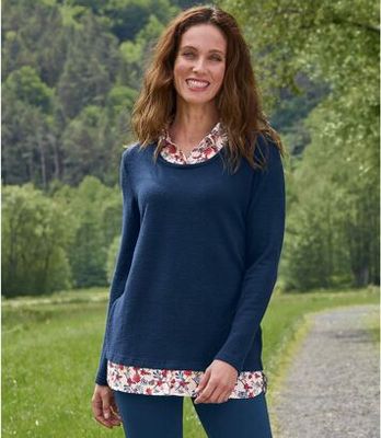 Sweter damski Atlas For Men ze sklepu: Atlas For Men w kategorii: Swetry damskie - zdjęcie 15A918-39C-13902_18625132
