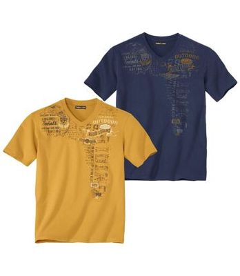 T-shirt męski Atlas For Men ze sklepu: Atlas For Men w kategorii: T-shirty męskie - zdjęcie 15A918-39C-13902_18625161