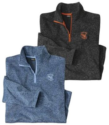 Bluza męska jesienna Atlas For Men ze sklepu: Atlas For Men w kategorii: Bluzy męskie - zdjęcie 15A918-39C-13902_18625184