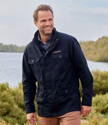 Atlas For Men - Kurtka męska casual ze sklepu: Atlas For Men w kategorii: Kurtki męskie - zdjęcie 15A918-39C-13902_18625204