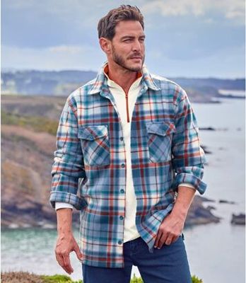 Kurtka męska casual Atlas For Men ze sklepu: Atlas For Men w kategorii: Kurtki męskie - zdjęcie 15A918-39C-13902_18625435