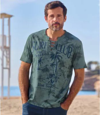 Atlas For Men - T-shirt męski elegancki ze sklepu: Atlas For Men w kategorii: T-shirty męskie - zdjęcie 15A918-39C-13902_18625520