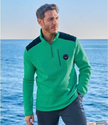 Atlas For Men - Bluza męska bez wzorów ze sklepu: Atlas For Men w kategorii: Bluzy męskie - zdjęcie 15A918-39C-13902_18625526