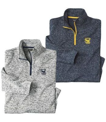 Bluza męska na wiosnę Atlas For Men ze sklepu: Atlas For Men w kategorii: Bluzy męskie - zdjęcie 15A918-39C-13902_18625585