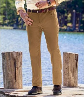 Spodnie męskie casual Atlas For Men ze sklepu: Atlas For Men w kategorii: Spodnie męskie - zdjęcie 15A918-39C-13902_18625800