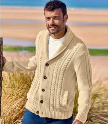 Sweter męski Atlas For Men ze sklepu: Atlas For Men w kategorii: Swetry męskie - zdjęcie 15A918-39C-13902_18664863