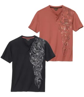 T-shirt męski młodzieżowy Atlas For Men ze sklepu: Atlas For Men w kategorii: T-shirty męskie - zdjęcie 15A918-39C-13902_18664870